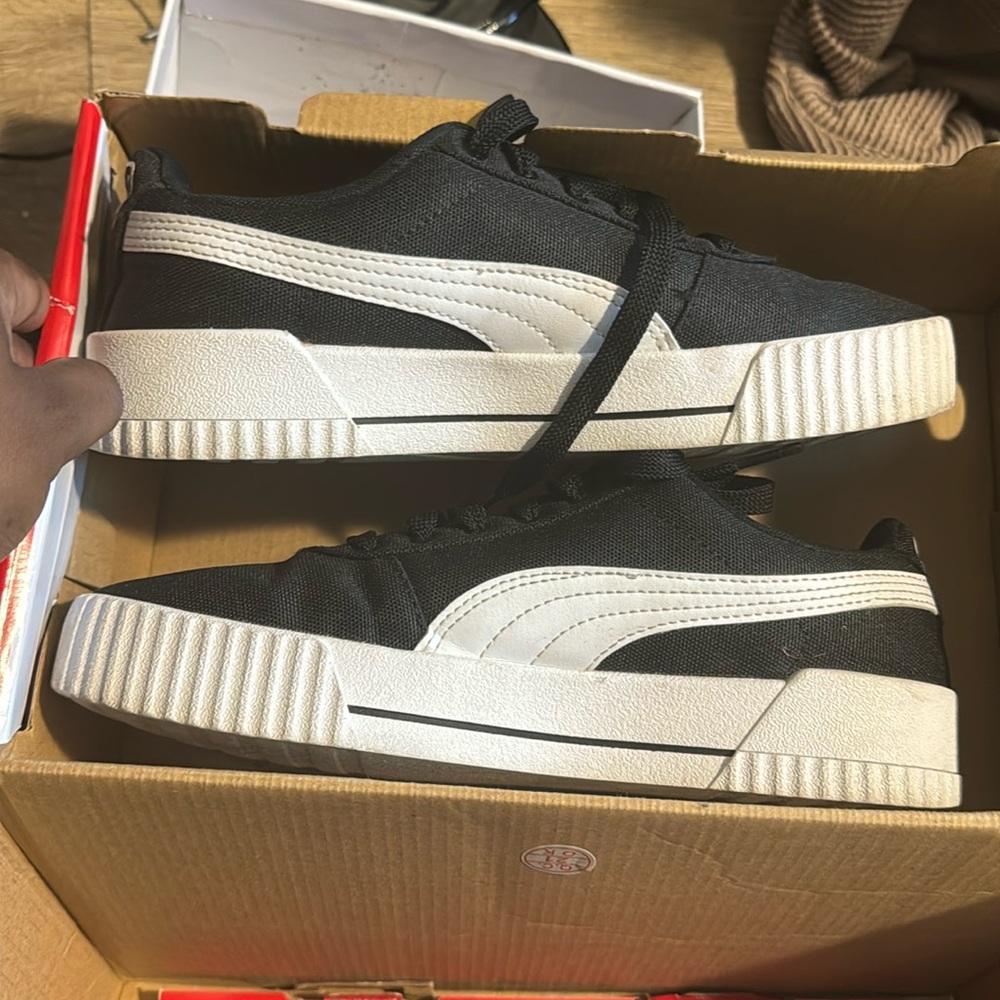 BLACK AND WHITE PUMAS